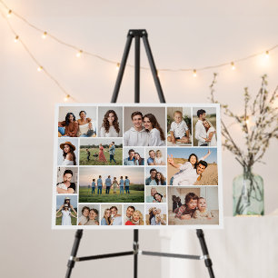 Create Your Own 20 Photo Collage Foam Board