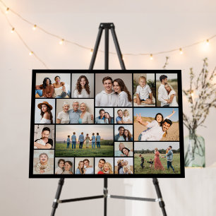 Create Your Own 20 Photo Collage Foam Board