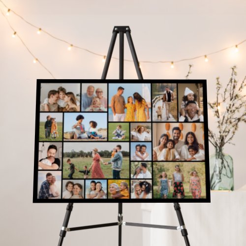 Create Your Own 20 Photo Collage Foam Board