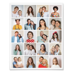 Create Your Own 20 Photo Collage Photo Enlargement