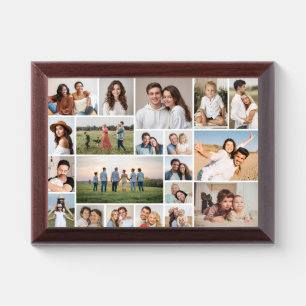 Create Your Own 20 Photo Collage Plaque