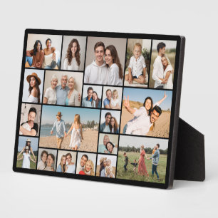 Create Your Own 20 Photo Collage Plaque