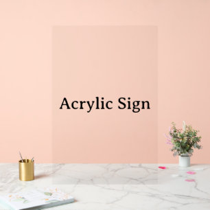 Create Your Own 20" x 30" Acrylic Sign