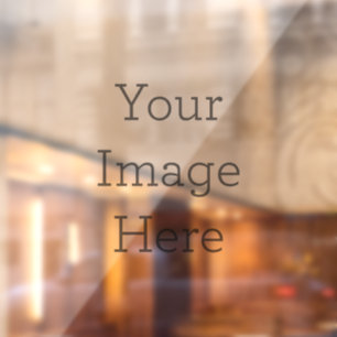 Create Your Own 20" x 30" Custom Cut Window Cling