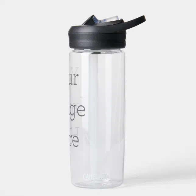 Create Your Own 20oz Clear Water Bottle Zazzle