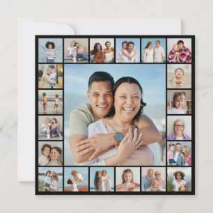 Create Your Own 21 Photo Collage Card