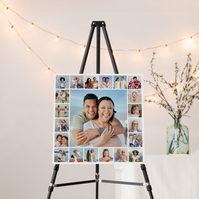 Create Your Own 21 Photo Collage Foam Board (In Situ (Stand))