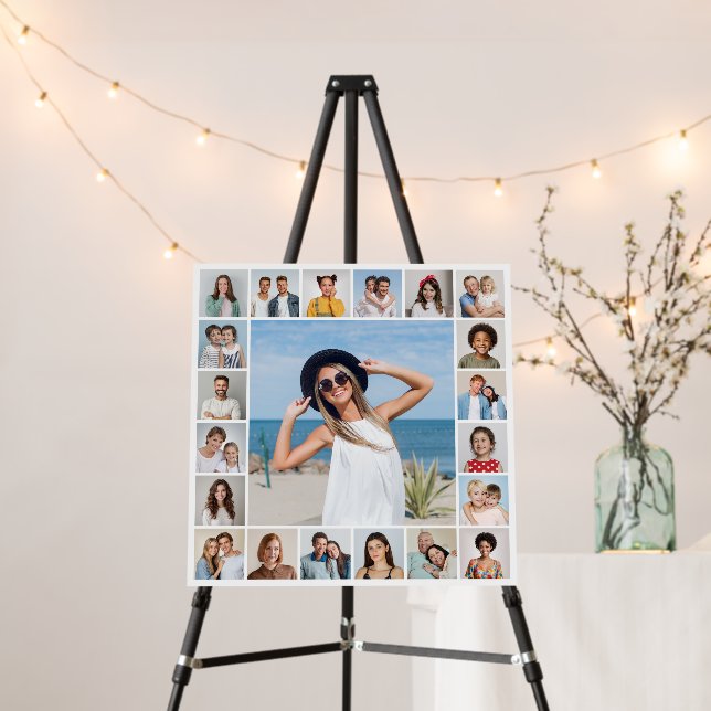 Create Your Own 21 Photo Collage Foam Board (In Situ (Stand))