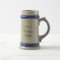 Create Your Own 22oz Grey and Blue Beer Stein