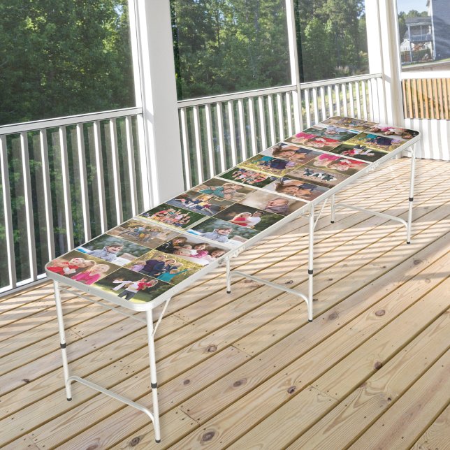 Create Your Own 24 Photo Collage Beer Pong Table (Create Your Own 24 Photo Collage Beer Pong Table)