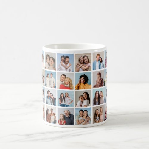 Create Your Own 24 Photo Collage Coffee Mug
