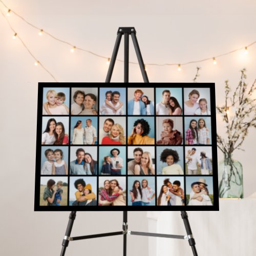 Create Your Own 24 Photo Collage Foam Board
