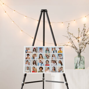 Create Your Own 24 Photo Collage Foam Board