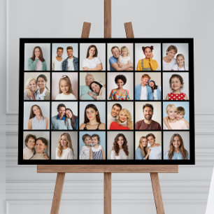 Create Your Own 24 Photo Collage Foam Board