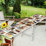Create your Own 24 Vertical Photo Collage Beer Pong Table<br><div class="desc">Create your own Beer Pong Table with 24 of your favorite pictures from your best boys night out, special celebration, staff or regulars, for example. The template is set up for you to add 24 photographs, six to each section of the folding table. Your pictures are displayed in vertical portrait...</div>