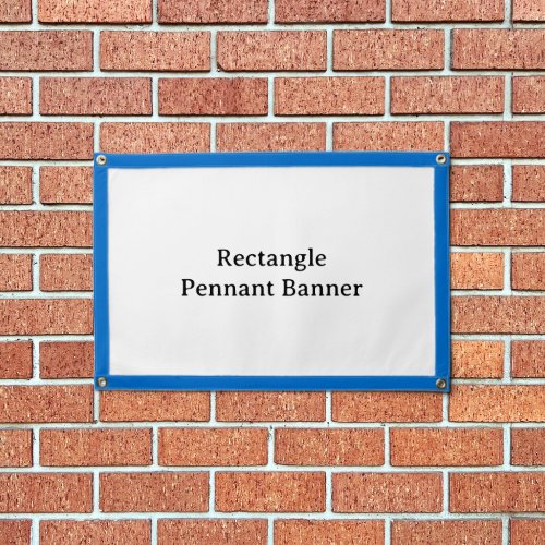 Create Your Own 24" x 16" Rectangle Banner Pennant