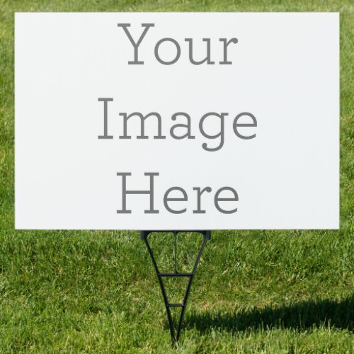 Create Your Own 24 x 36 Rectangle Yard Sign