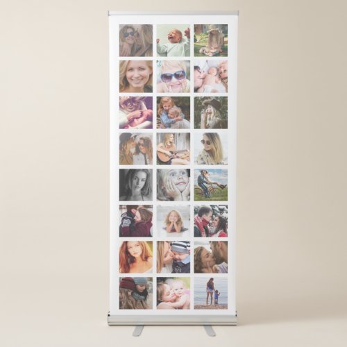 Create Your Own  24 x Photo Retractable Banner