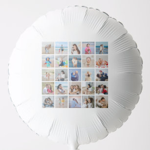 Create Your Own 25 Photo Collage Balloon