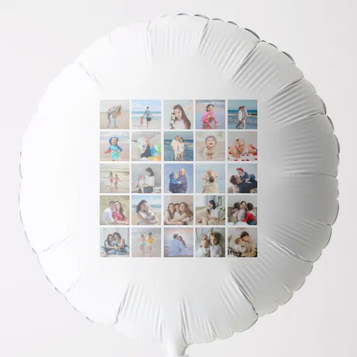 Create Your Own 25 Photo Collage Balloon
