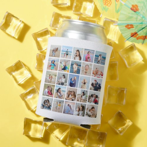 Create Your Own 25 Photo Collage Can Cooler