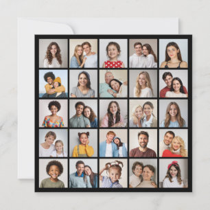 Create Your Own 25 Photo Collage Card