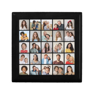 Create Your Own 25 Photo Collage Gift Box