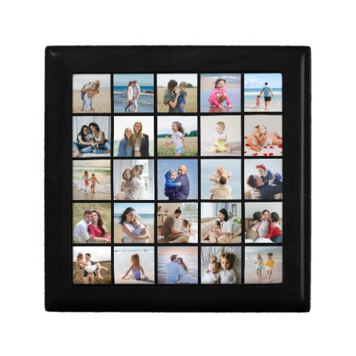 Create Your Own 25 Photo Collage Gift Box