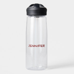 Create Your Own 25oz Clear Water Bottle