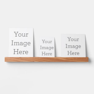 Create Your Own 27" Walnut Photo Ledge
