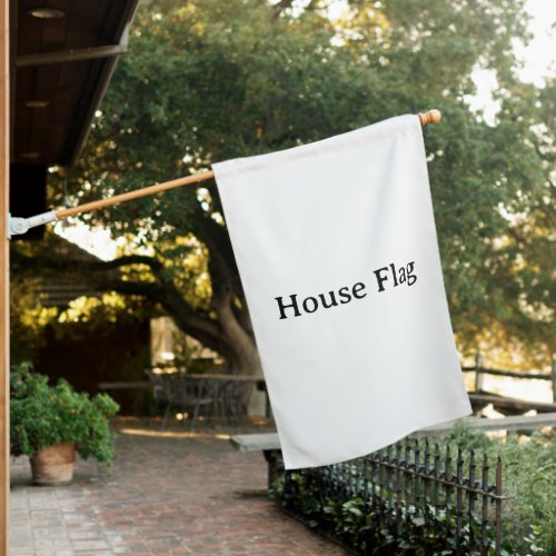 Create Your Own 27" X 40" House Flag