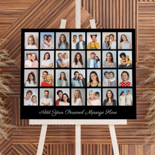 Create Your Own 28 Photo Collage Add Your Greeting Foam Board