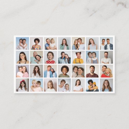Create Your Own 28 Photo Collage Pack of 100