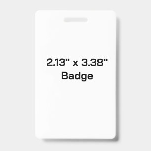 Create Your Own 2.13" x 3.38" Badge