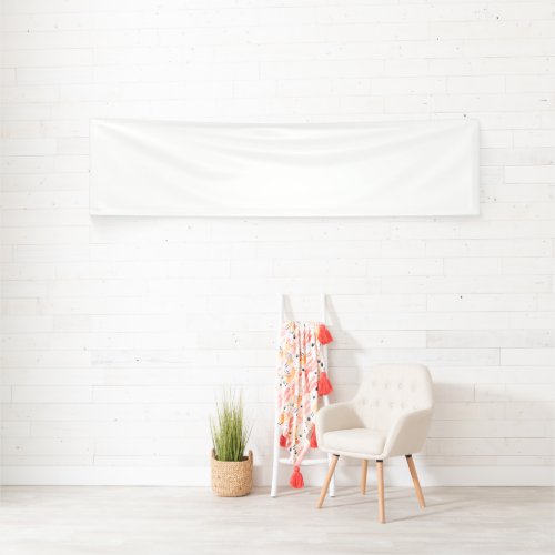 Create Your Own 2.5' x 10' Indoor Banner