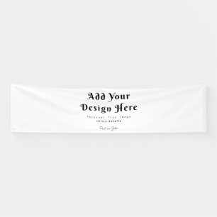 Create Your Own 2.5' x 10' Vinyl Banner