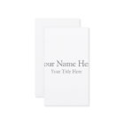 Create Your Own 2.5" x 2.5" Matte Business Cards