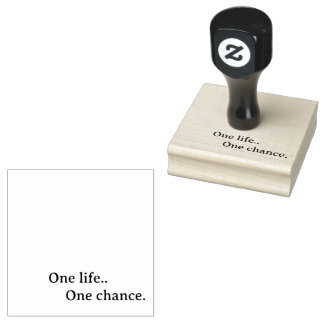 Create Your Own 2.5" x 2.5" Rubber Stamp