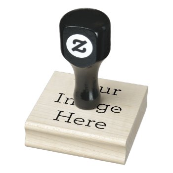 Create Your Own 2.5" X 2.5" Rubber Stamp by zazzle_templates at Zazzle