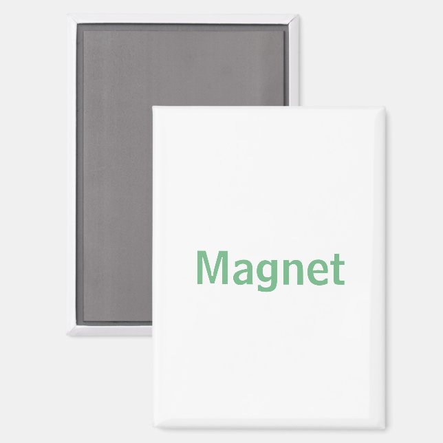 Create Your Own 2.5" x 3.5" Rectangle Magnet (Front/Back)