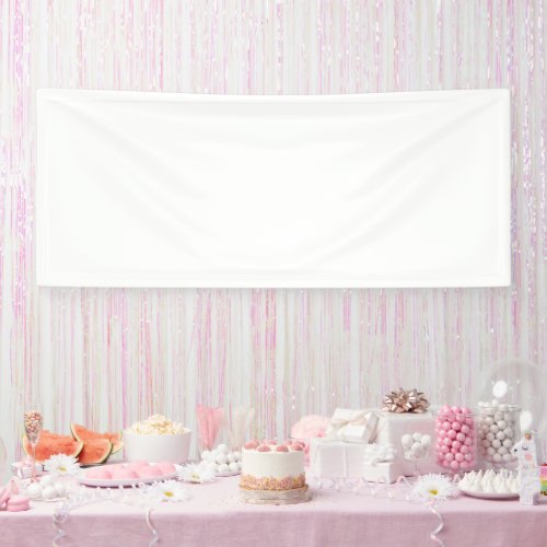 Create Your Own 2.5' x 6' Indoor Banner