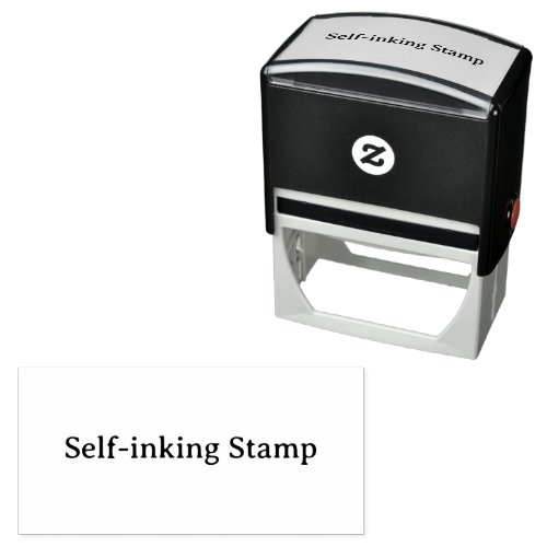 Create Your Own 2.9" x 1.4" Self-inking Stamp