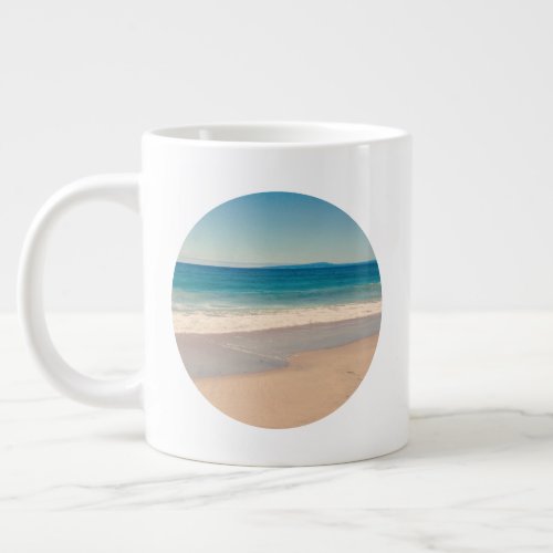 Create Your Own 2 Circle Photo Giant Coffee Mug