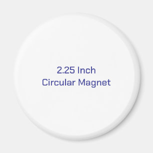 Create Your Own 2¼ Circular Magnet