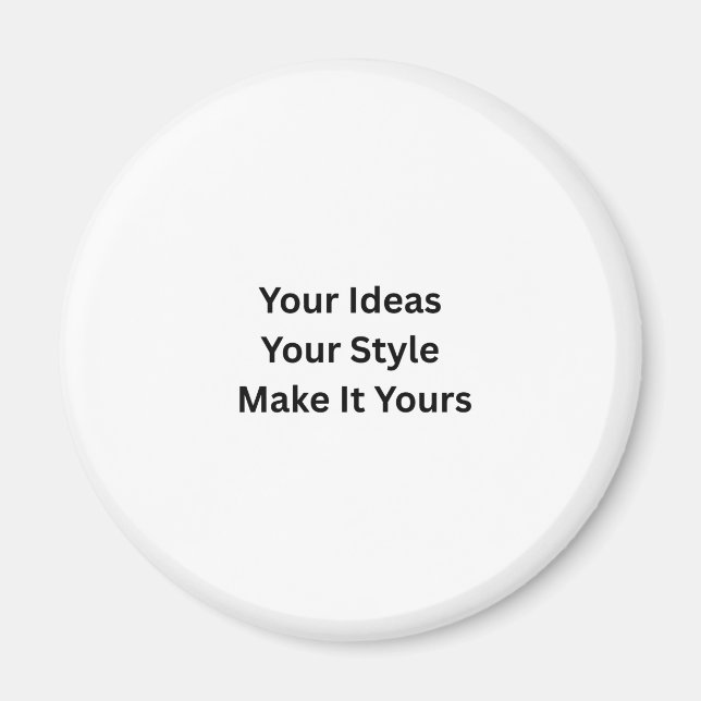 Create Your Own 2¼ Circular Magnet (Front)