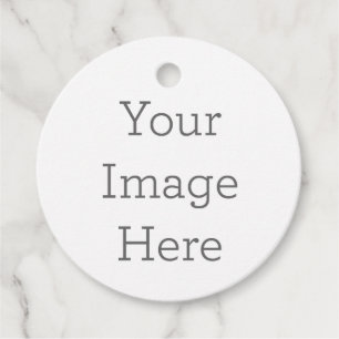 Create Your Own 2" Diameter Circle Favor Tags