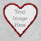 Create Your Own 2" Iron-On Heart Patch