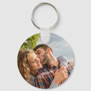 Create Your Own 2 Photo Double Sided Keychain