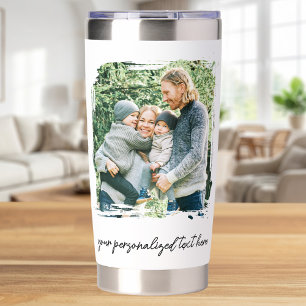Create Your Own 2 Photo Insulated Tumbler