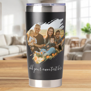 Create Your Own 2 Photo Insulated Tumbler